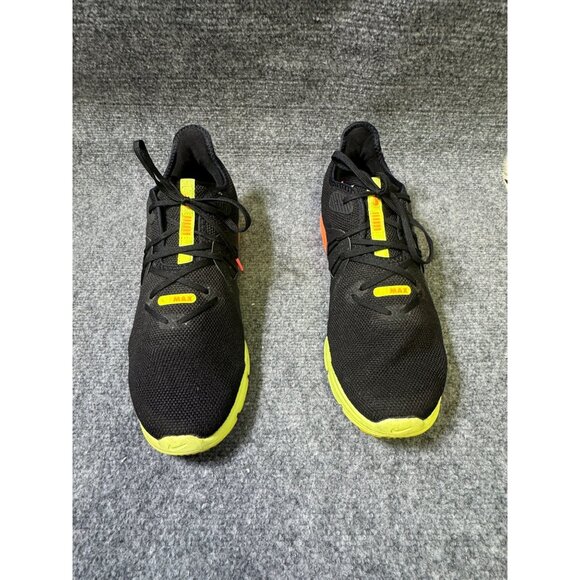 Nike Air Max Mens 11 Sequent 3 'Black Orange Volt lightweight mesh upper - Picture 9 of 16